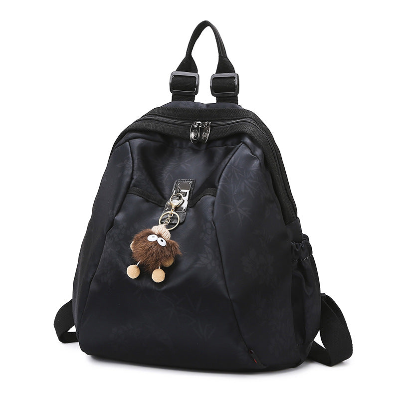 Women's Trendy Printed Commuter Oxford Cloth Large Capacity Women's Backpack