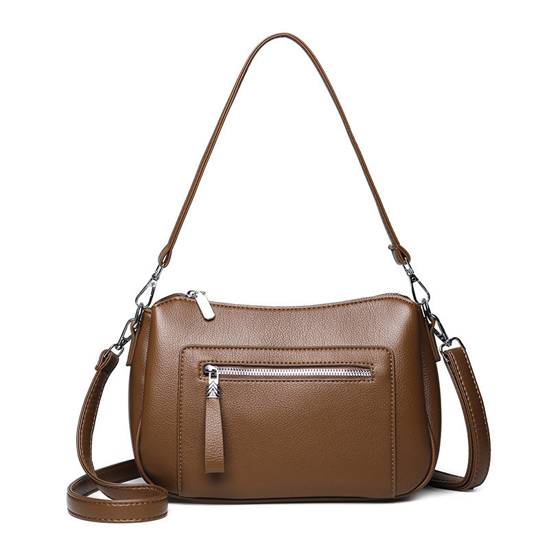 Women's Early Spring Fashion Simple Underarm Solid Women's Shoulder Bag