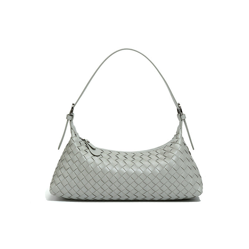 Women's Fashionable Hand-woven High-grade Dumpling Underarm Handbags