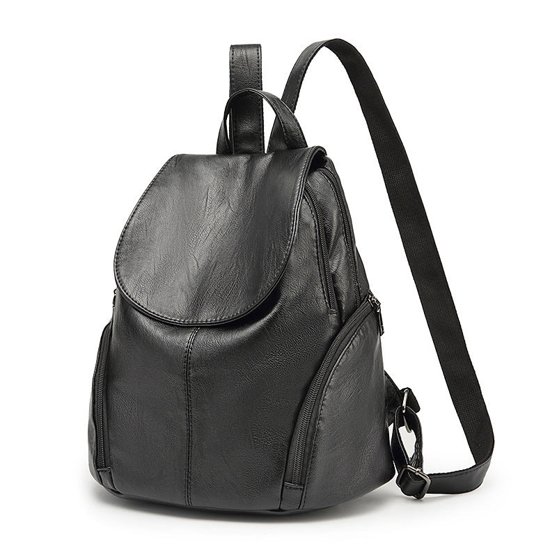 Women's Summer Korean Fashionable Large Capacity Soft Travel Bags