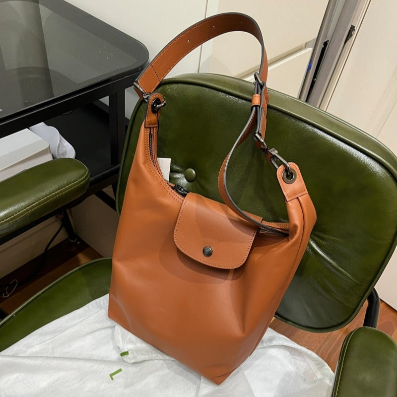 Women's Dragon Inlaid Underarm Large Capacity Fashion Women's Handbag