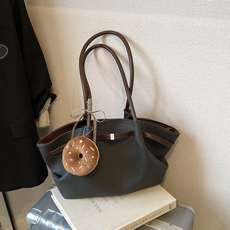 Women's Large Capacity Autumn Versatile Fashion Retro Class Women's Shoulder Bag