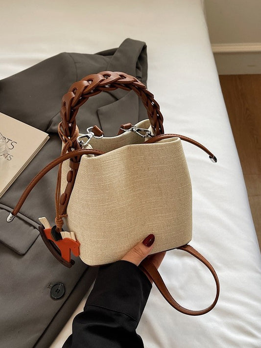 Women's Design Simple Elegant Versatile Fashion Trendy Bucket Bags