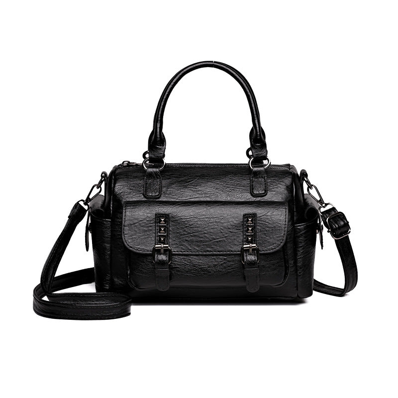 New Women's Fashion Large Capacity Vintage Women's Handbag