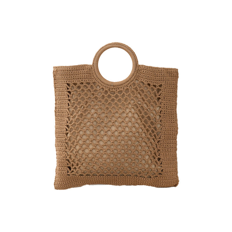 Women's Straw Woven Fishing Net Beach Korean Women's Handbag