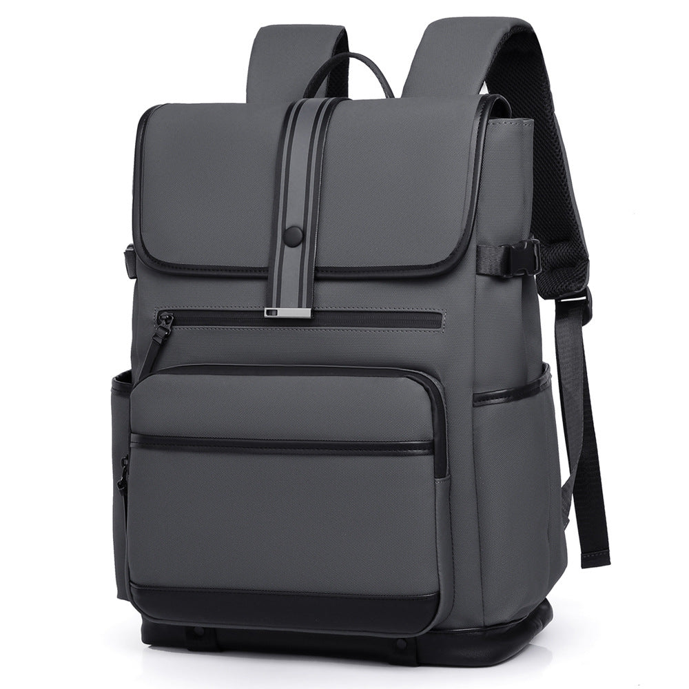 Men's Business Simple Elegant Multifunctional Lightweight Breathable Leisure Backpack