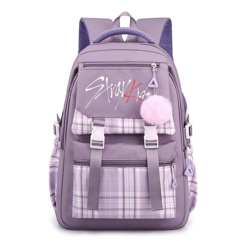 Women's & Men's Combination Peripheral Korean Style Large Capacity Backpacks
