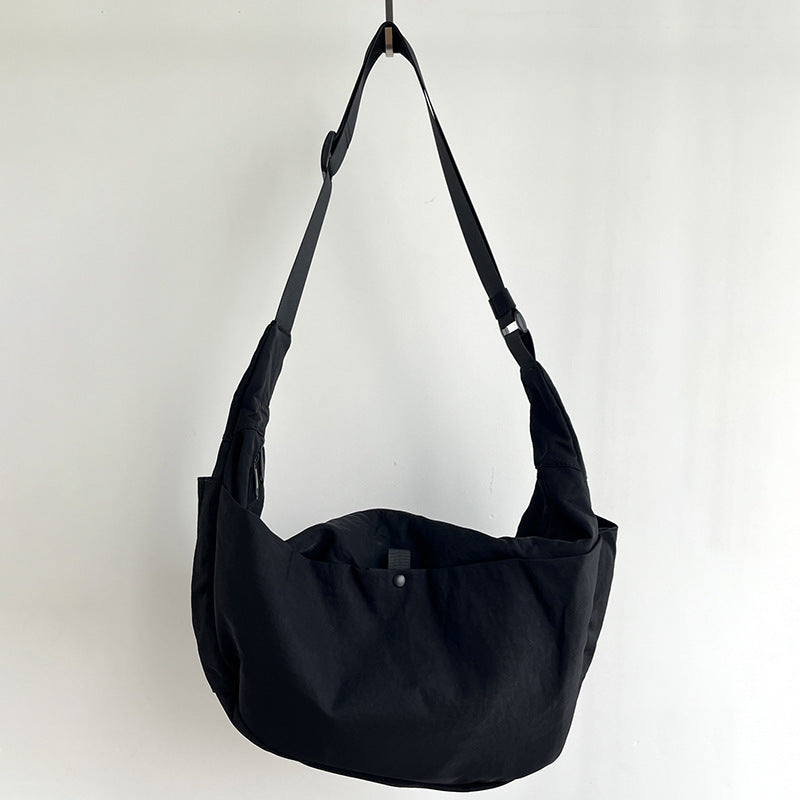 Women's Ge Early Autumn Big Simple Oxford Cloth Dumpling Large Capacity Shoulder Bags