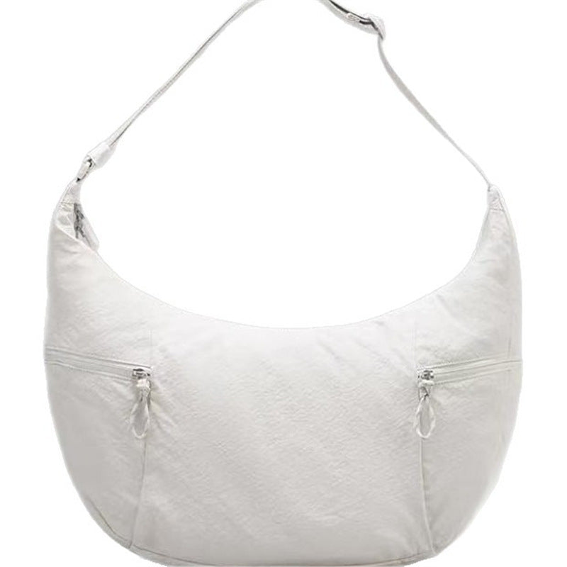 Classic Comfortable Women's Portable Dumpling Croissant Underarm Bag