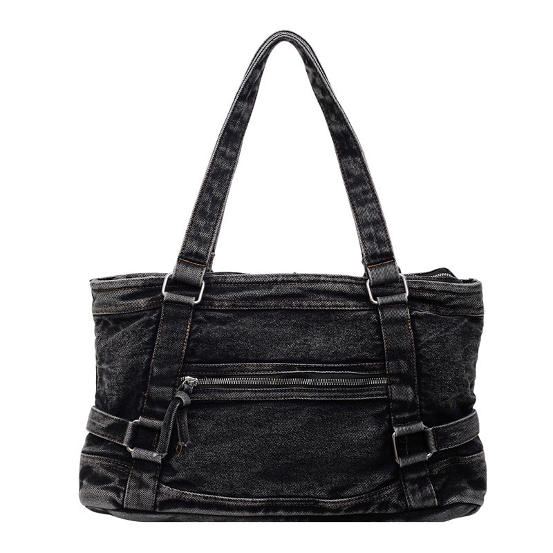 Women's Denim Summer Niche Korean Style Portable Women's Shoulder Bag