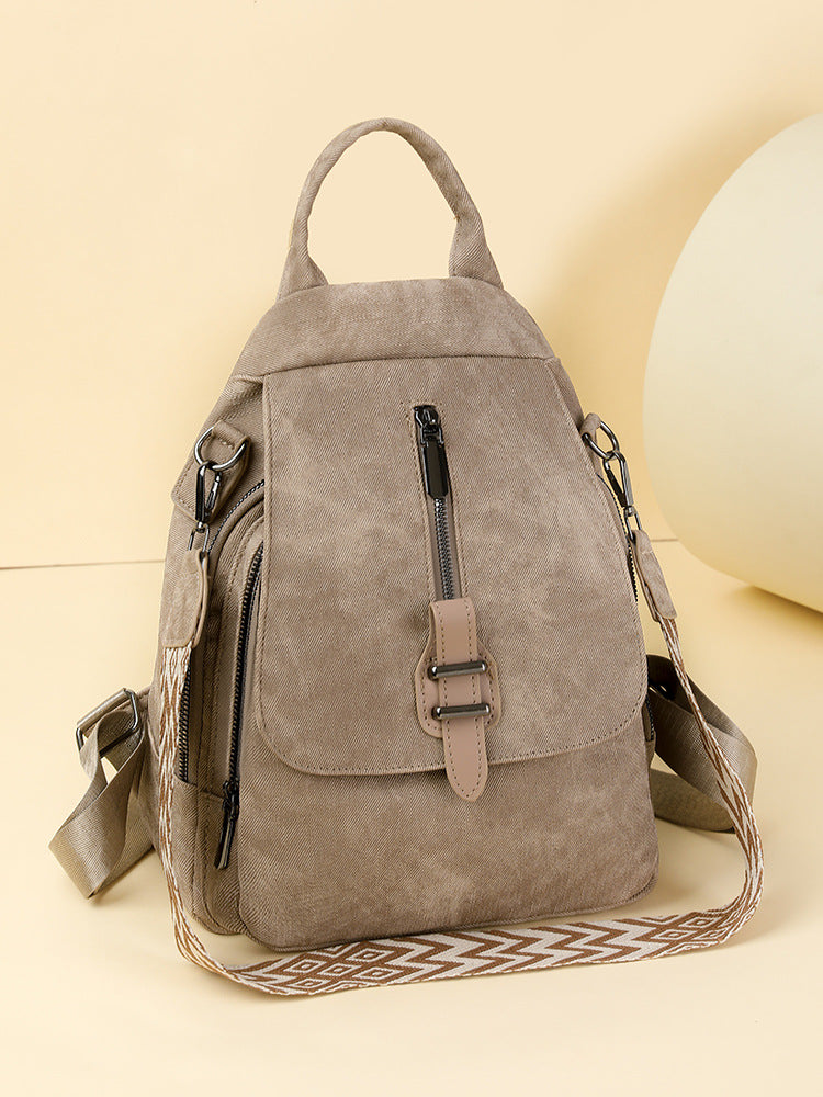Women's Large Capacity Multifunctional Soft Leather Bags