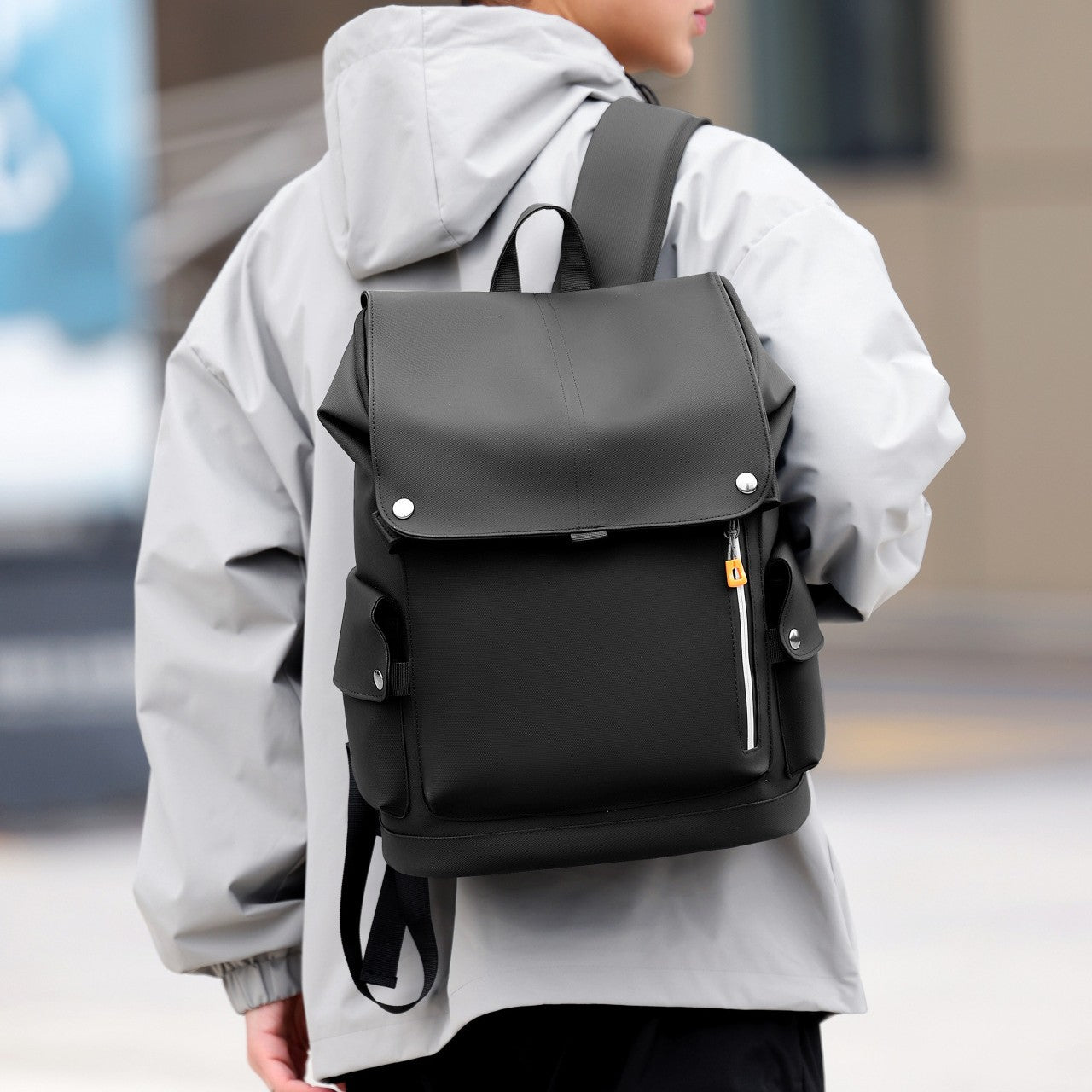 Men's Commuter Large Capacity Business College Leisure Backpack