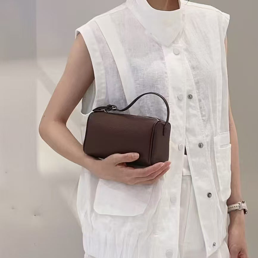 Design Pen Leather Mini Hand Carrying Fashion Women's Handbag
