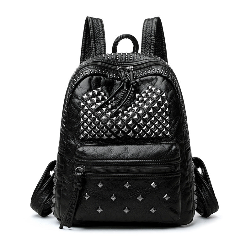 Women's Punk Rivet Iron Leisure Fashionable Phone Bags