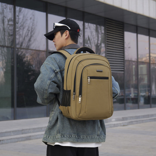 Men's Fashion Business Trendy Large Capacity Printed Bags
