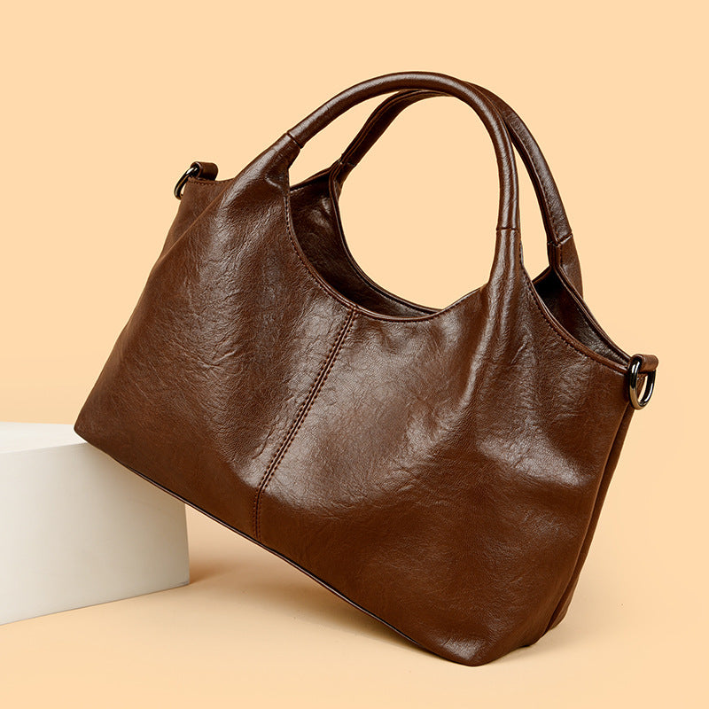 Women's Large Capacity Commuter High-grade Fashion Soft Handbags