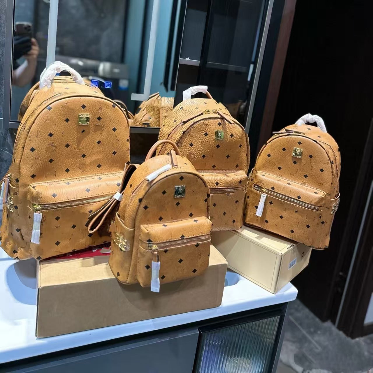 Graceful Fashion Fashionable Versatile Printed Style Women's Backpack