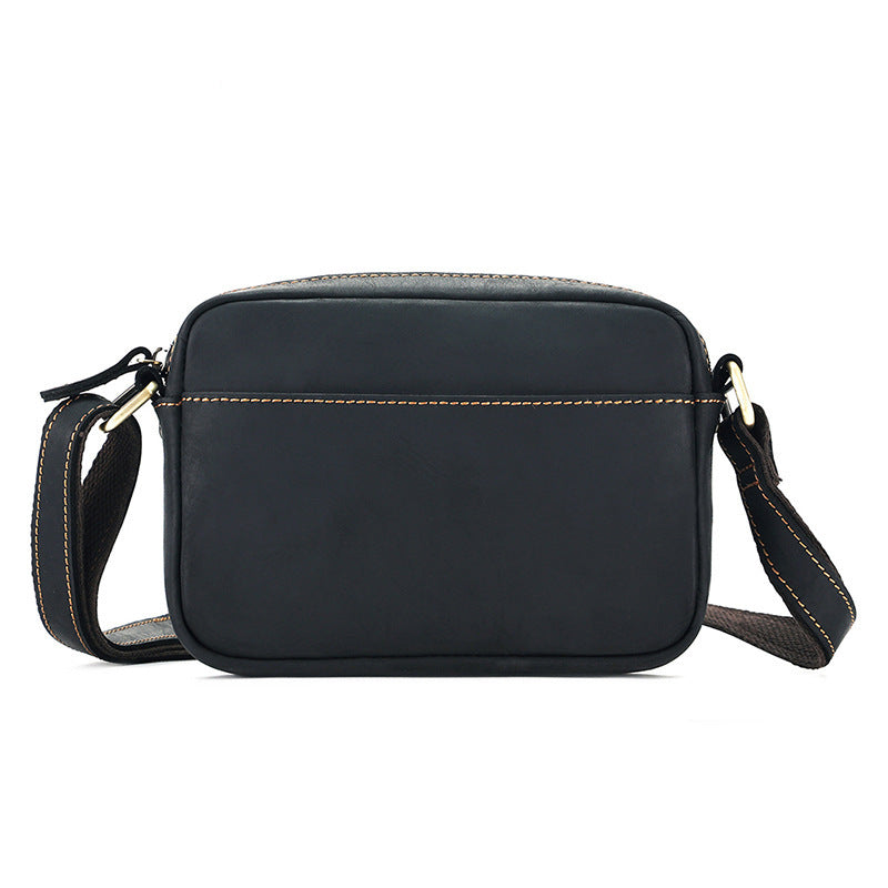 Men's First Layer Cowhide Genuine Leather Retro Backpacks