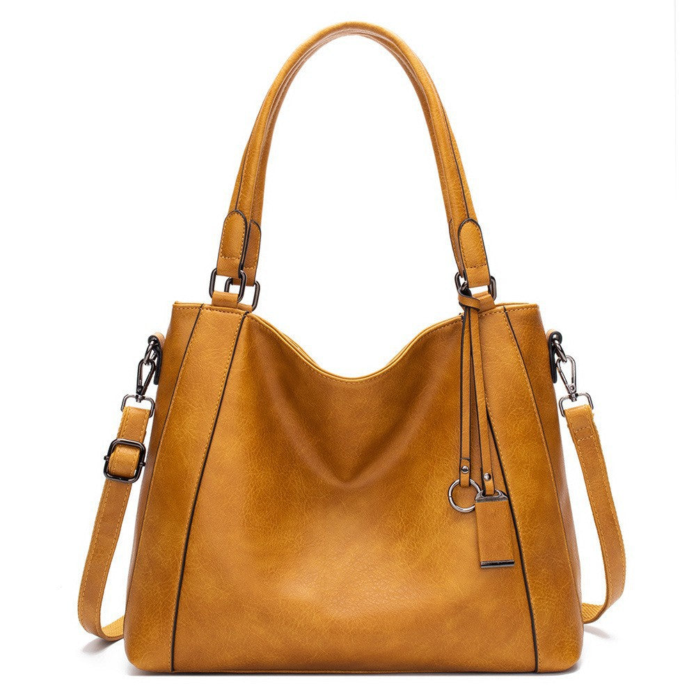 Women's Retro Soft Leather Portable Fashion Trendy Bags