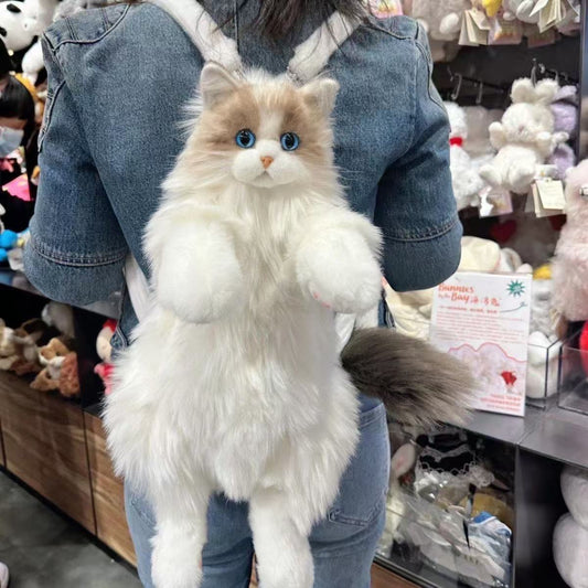 Doll Cat Plush Comforter Birthday Toy Backpacks
