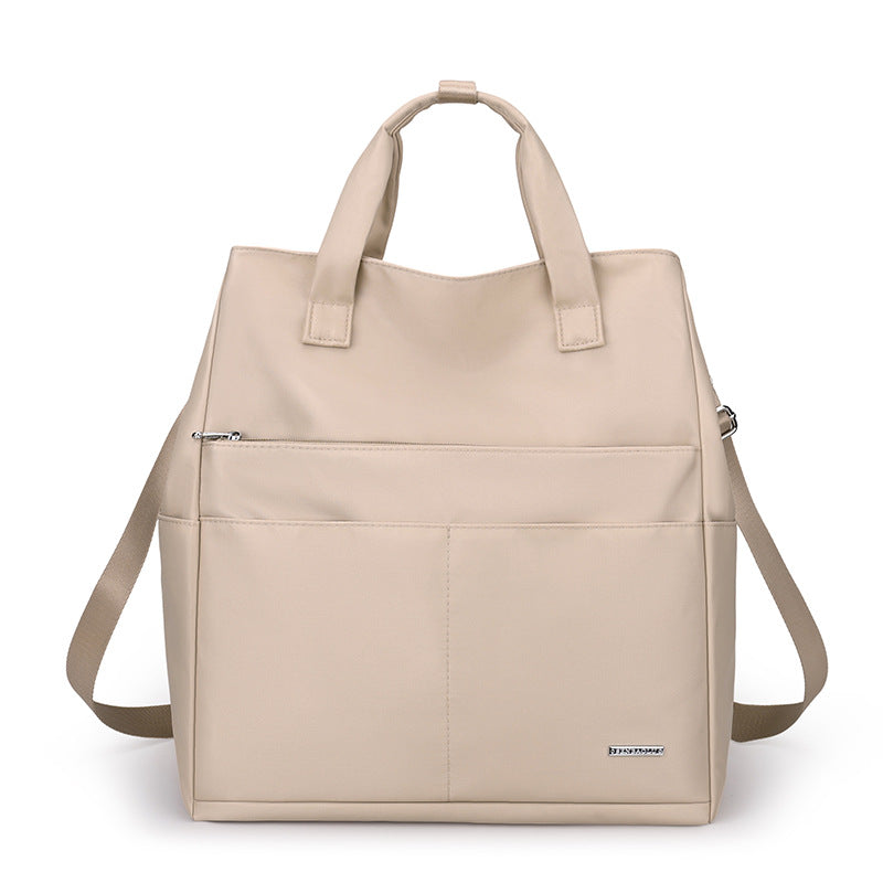 Large Capacity Nylon Canvas Class Commuter Computer Women's Backpack