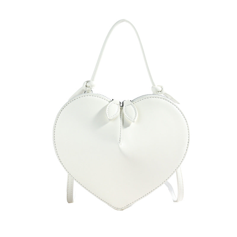 Women's Heart Internet Fire High-grade Red Wedding Banquet Underarm Bag