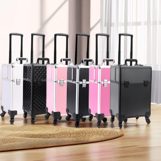 Makeup Artist For Nail Beauty Tattoo Hair Storage Box Draw-bar Cosmetic Cases