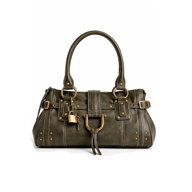 Women's Large Capacity Totes Design Vintage Rivet Tote Bag