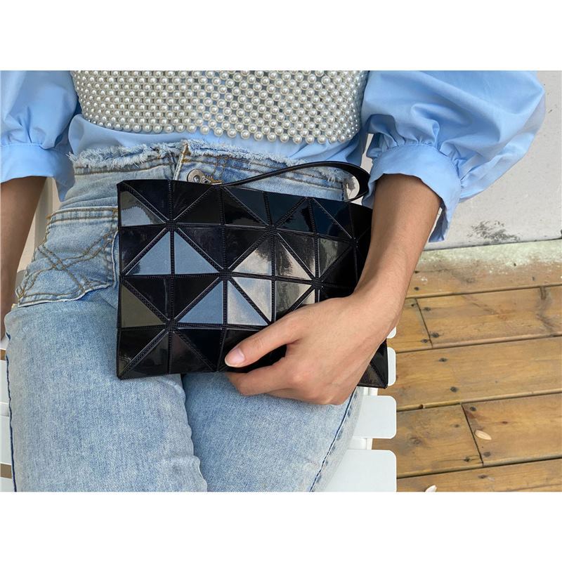 Geometric Rhombus Dinner Clutch Mobile Envelope Simple Women's Shoulder Bag