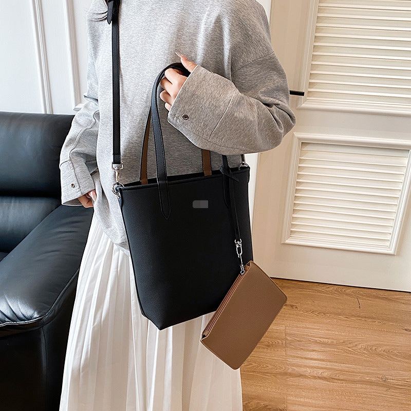 Women's Double-sided Portable Mother Thickened Shopping Commuting Trend Bags