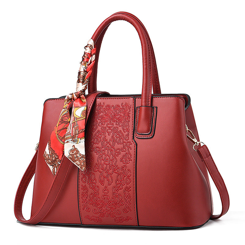 Gift Wedding Embroidered Atmosphere Birthday Present Women's Shoulder Bag