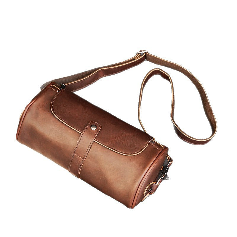 Men's Style Fashion Retro Trend Crazy Horse Men's Messenger Bag