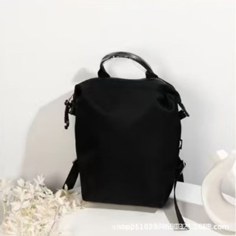 Nylon Waterproof Lightweight Large Capacity English Leisure Backpack
