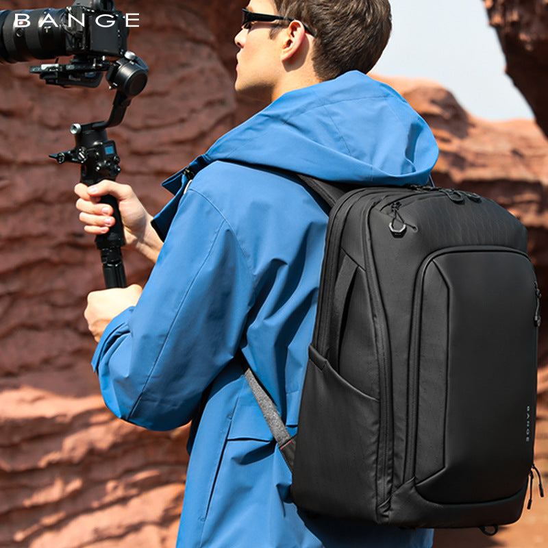 Men's Large Capacity Commuter Multifunctional Graphy Storage Business Backpack