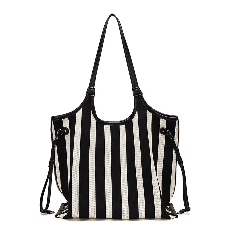 Fashion Canvas Large Capacity Woven Fabric Bags