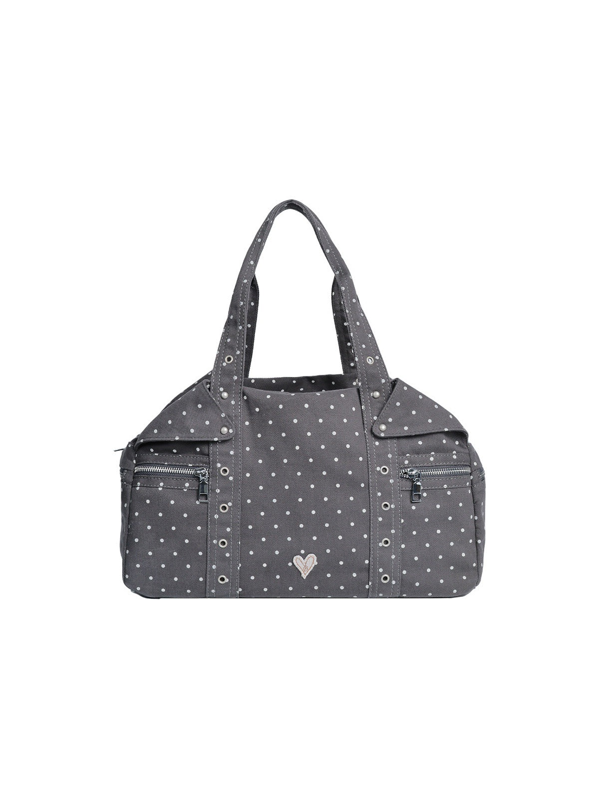 Dot Female Love Light Asia Niche Large Tote Bags