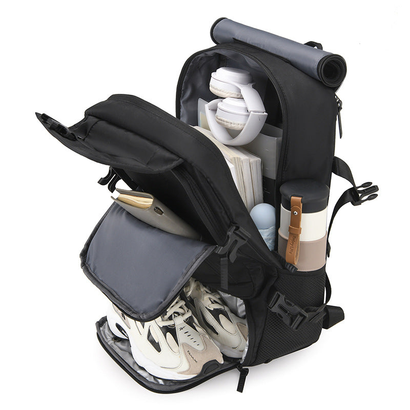 Large Capacity Computer Dry Wet Separation Independent Shoe Leisure Backpack