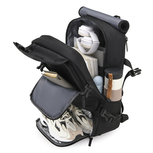 Large Capacity Computer Dry Wet Separation Independent Shoe Leisure Backpack