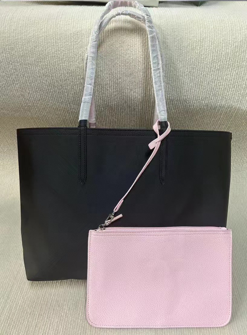 Double-sided Portable Mother Shopping Female Trend Bucket Bag
