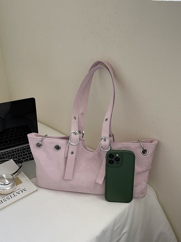 Women's Soft Leather Suede Retro Trendy High Bags