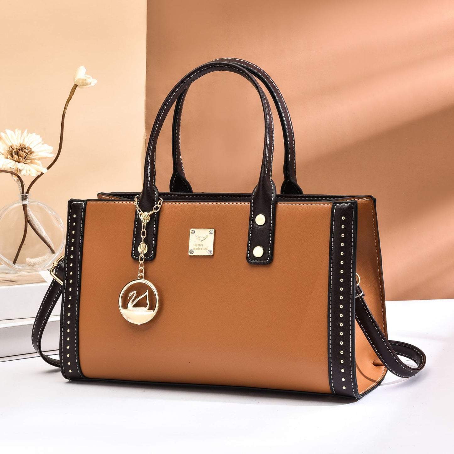 Charming Female Temperament Mother Texture Trendy Women's Handbag