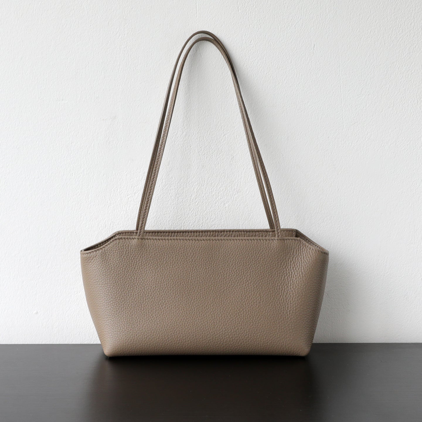 Special Interest Light Luxury Simple First Layer Cowhide Long Women's Handbag