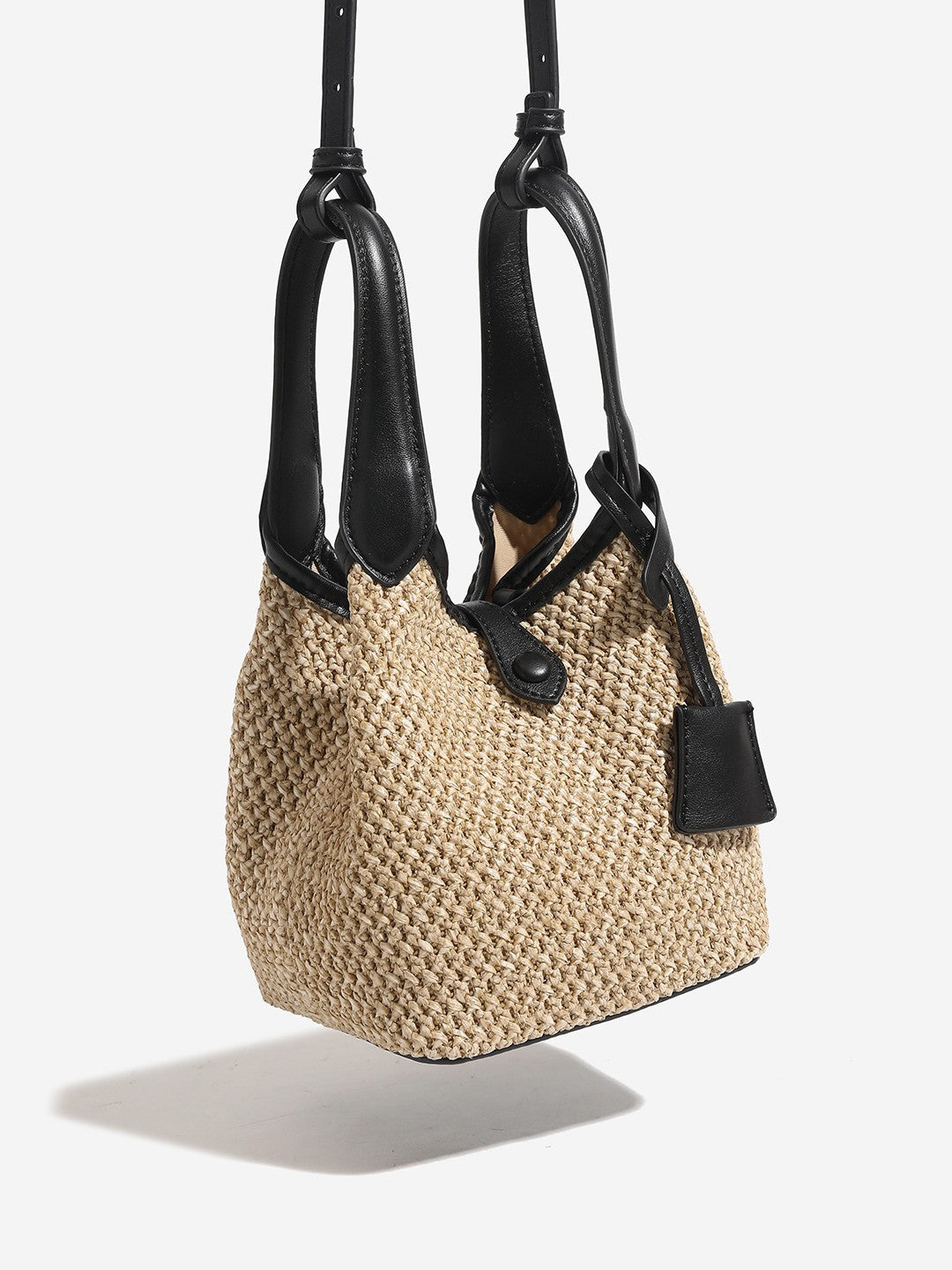 Niche Straw Woven Vegetable Basket Beach Vacation Bags