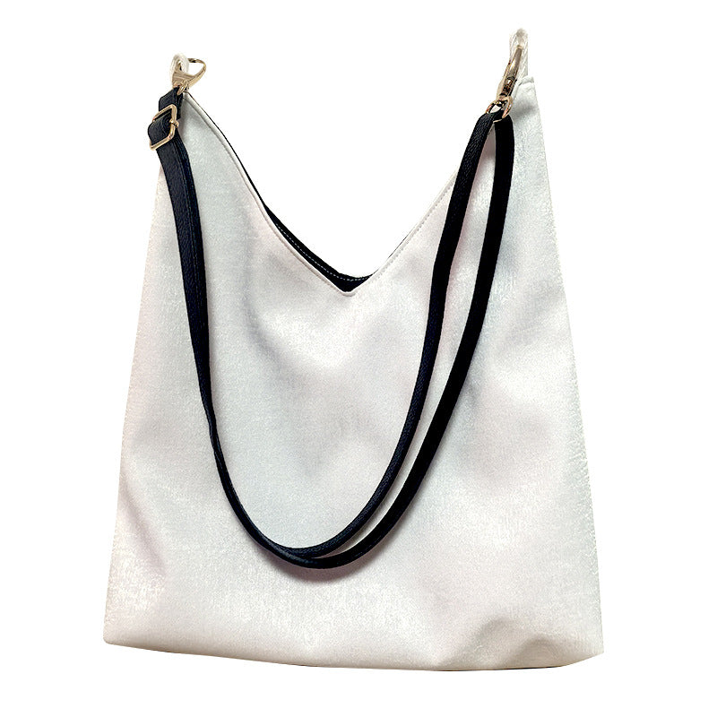 Women's Thickened Satin Clutch National Style Literary Blank Women's Messenger Bag