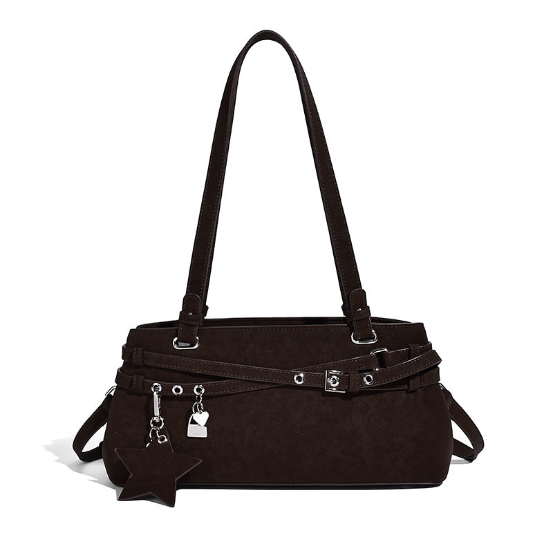 Women's Niche High-grade Underarm Baguette Fashion Portable Tote Bag