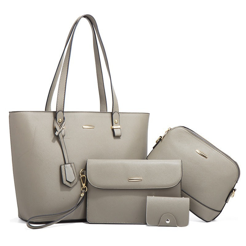 Women's Trendy Retro Large Capacity Fashion Set Tote Bag