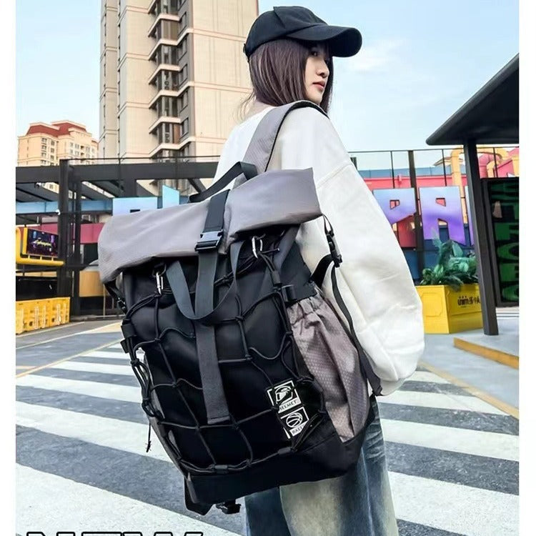 Graceful Energy Basketball Trend College Computer Leisure Backpack