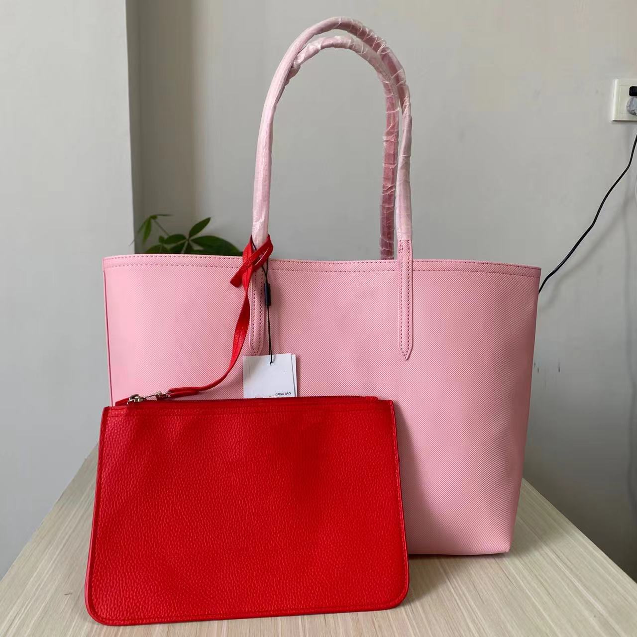 Double-sided Portable Mother Shopping Female Trend Bucket Bag