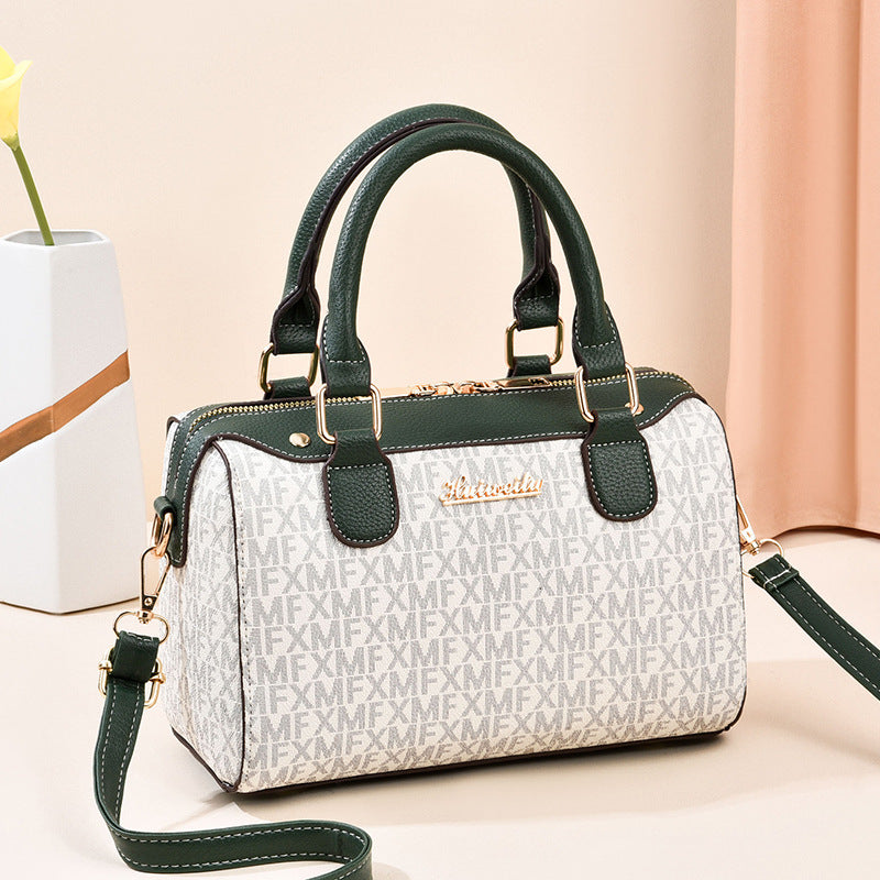 Women's Korean Style Printed Simple Elegant Pillow Personalized Unit Women's Handbag