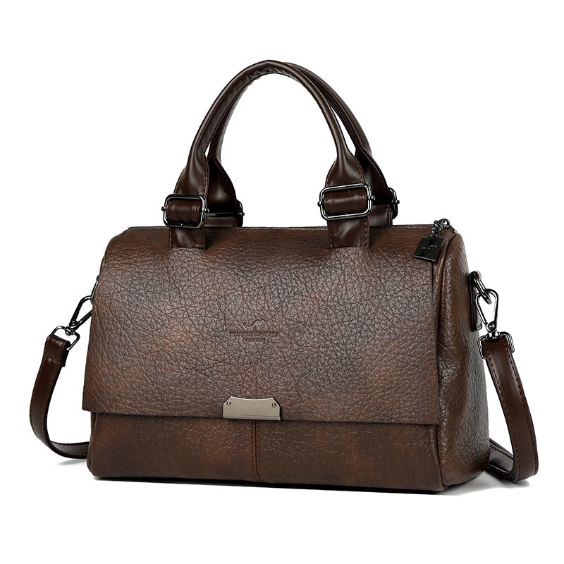 Women's Fashionable Fashion Versatile Simple Retro Women's Handbag